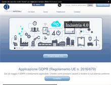 Tablet Screenshot of imperiali.com